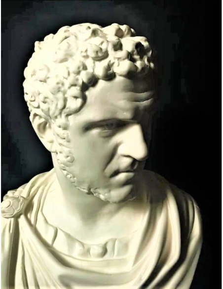 Busto del emperador romano Caracalla, Galería Borghese