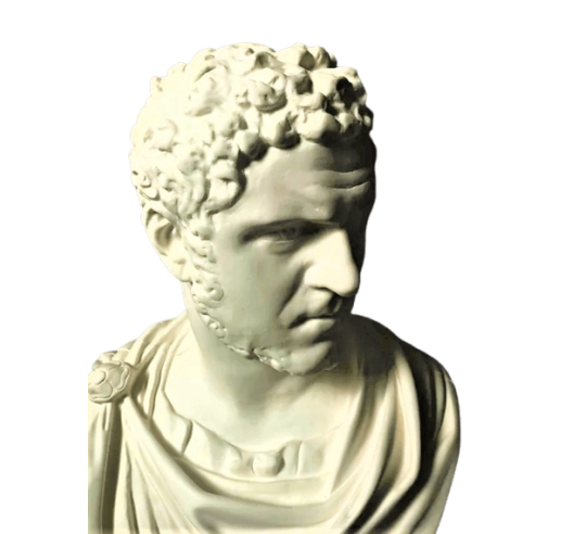 Busto del emperador romano Caracalla, Galería...