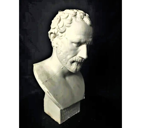 Busto de Demóstenes, Museo del Louvre