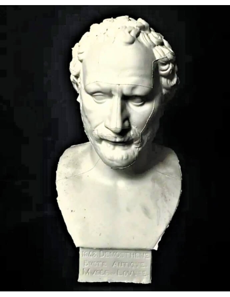 Buste de Démosthène, Musée du Louvre