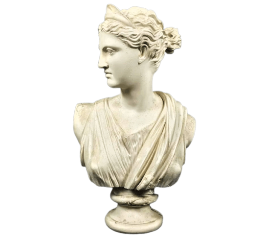Buste d'Artémis ou Diane Chasseresse dite aussi Diane de Versailles, Musée du Louvre