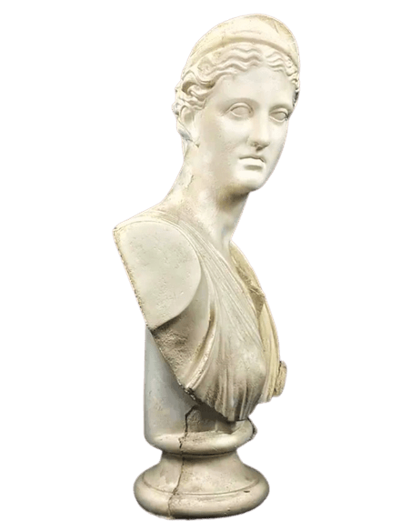 Buste d'Artémis ou Diane Chasseresse dite aussi Diane de Versailles, Musée du Louvre