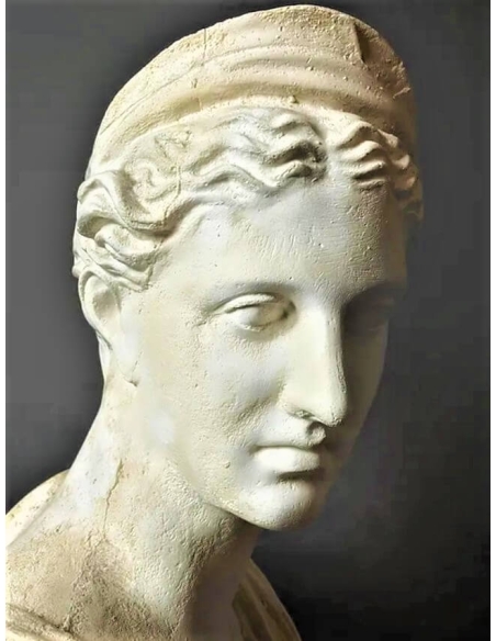 Buste d'Artémis ou Diane Chasseresse dite aussi Diane de Versailles, Musée du Louvre