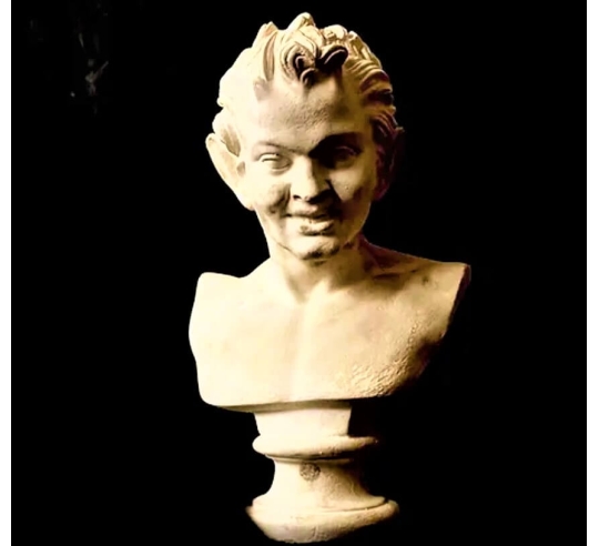 Bust of a satyr known as Faunus of Vienna,...