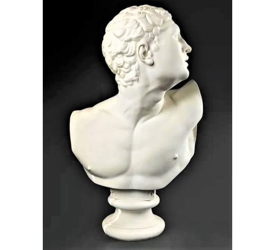 Buste du Gladiateur Borghèse d'après Agasias...