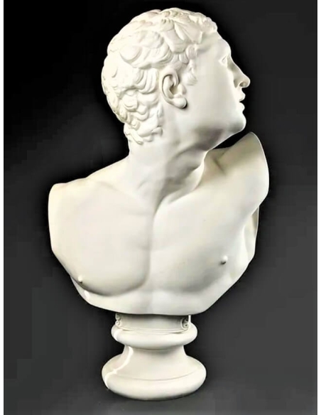 Buste du Gladiateur Borghèse d'après Agasias d'Éphèse, Musée du Louvre
