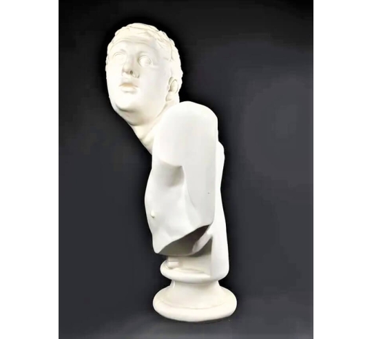 Buste du Gladiateur Borghèse d'après Agasias...