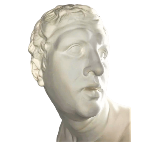 Buste du Gladiateur Borghèse d'après Agasias...