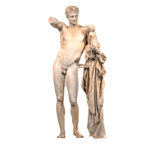 Head of Hermes and the Infant Dionysus, also...