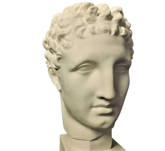 Cabeza de Hermes con el niño Dioniso según...