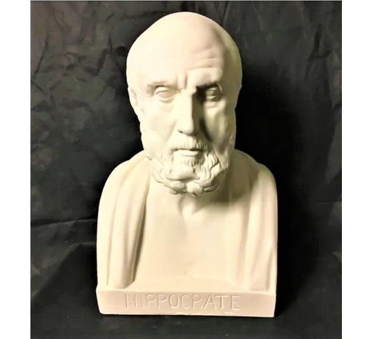 Buste d'Hippocrate, Musée du Louvre