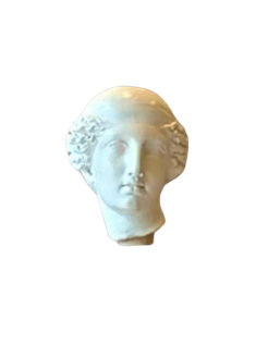 Bust of young woman with headband, Louvre Museum
