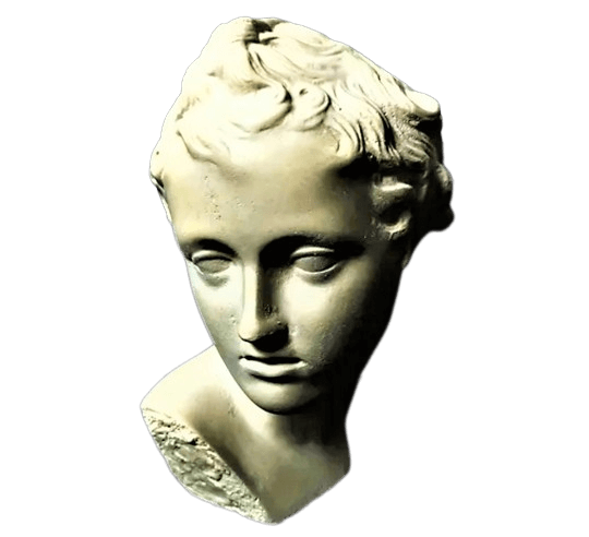 Bust of Love or Eros, Louvre Museum