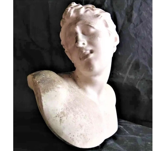 Busto de uno de los hijos de Laocoonte, Museo...