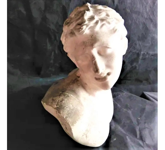 Busto de uno de los hijos de Laocoonte, Museo...