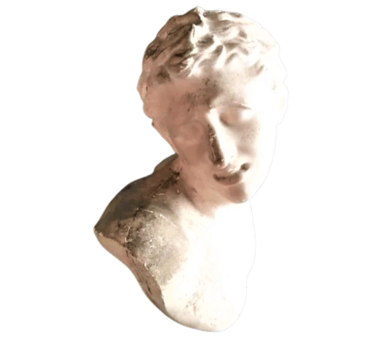 Busto de uno de los hijos de Laocoonte, Museo...