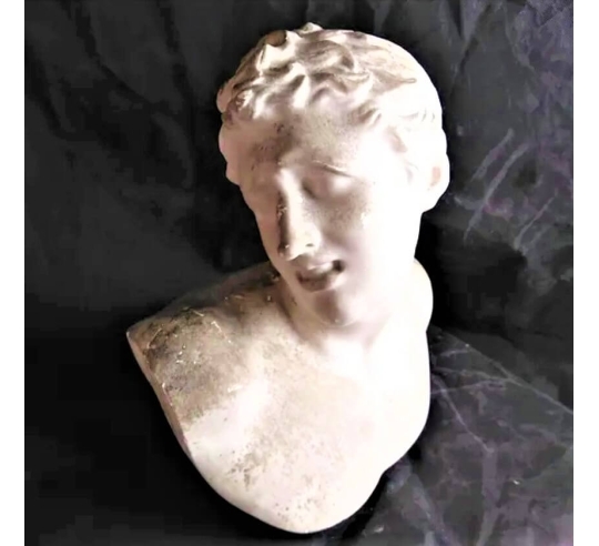 Busto de uno de los hijos de Laocoonte, Museo...