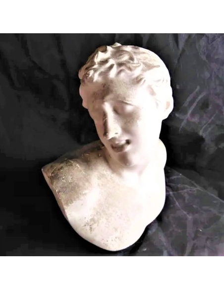 Busto de uno de los hijos de Laocoonte, Museo del Vaticano