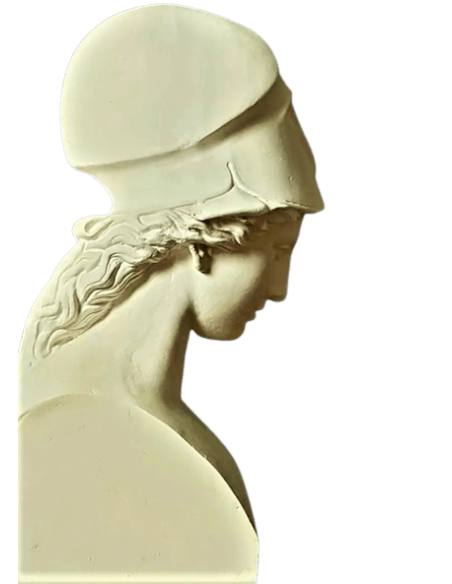 Busto de Atenea con casco conocida como Pallas de Velletri, Museo Británico