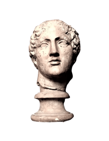 Cabeza de Niké o Iris llamada Laborde, frontón oeste del Partenón, Museo del Louvre