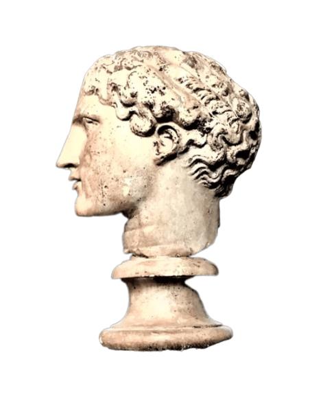 Cabeza de Niké o Iris llamada Laborde, frontón oeste del Partenón, Museo del Louvre