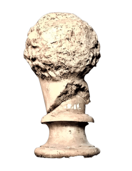 Cabeza de Niké o Iris llamada Laborde, frontón oeste del Partenón, Museo del Louvre