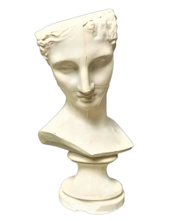 Buste de Psyché dite de Capoue d'après Scopas, Musée de...