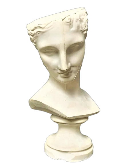 Busto de Psique, conocida como la de Capua según Scopas, Museo de Nápoles