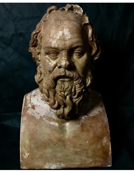 Buste de Socrate, Musée du Louvre