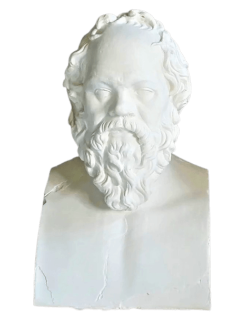 Busto de Sócrates, Museo del Louvre