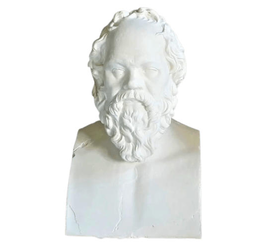 Busto de Sócrates, Museo del Louvre