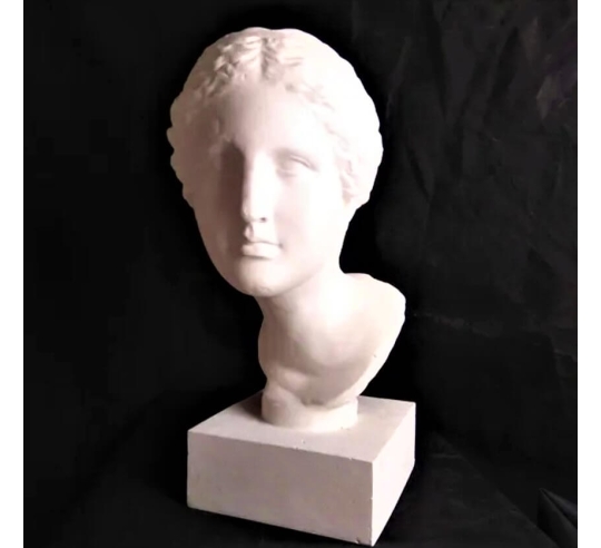 Buste de la Vénus de Martres d'après Praxitèle,...