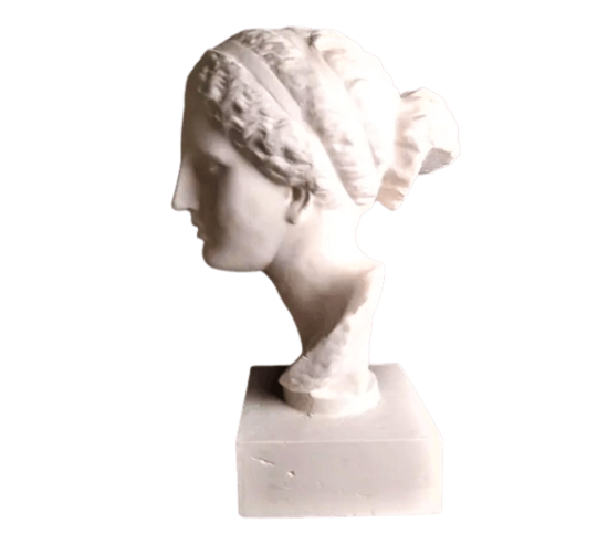 Buste de la Vénus de Martres d'après Praxitèle,...