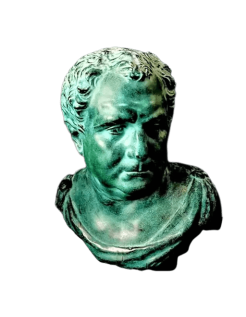 Busto del emperador Aulo Vitelio Germánico, conocido como...