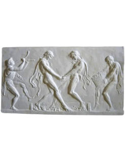 Bajorrelieve Faunos pisando las uvas, Colección Campana,...