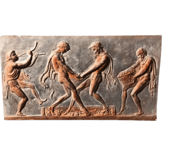 Bajorrelieve Faunos pisando las uvas, Colección...