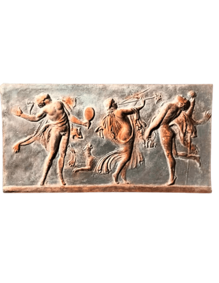 Bas-relief Thiase, Cortège dionysiaque ou Bacchanale Collection Campana, Musée du Louvre