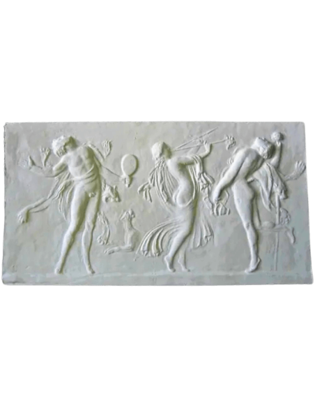 Bas-relief Thiase, Cortège dionysiaque ou Bacchanale Collection Campana, Musée du Louvre
