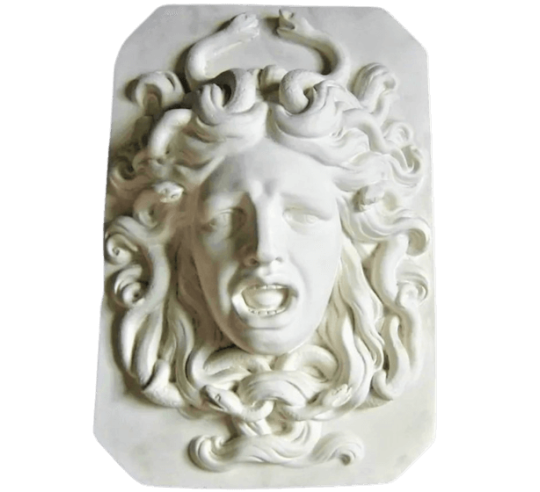Low Relief of the Head of Medusa