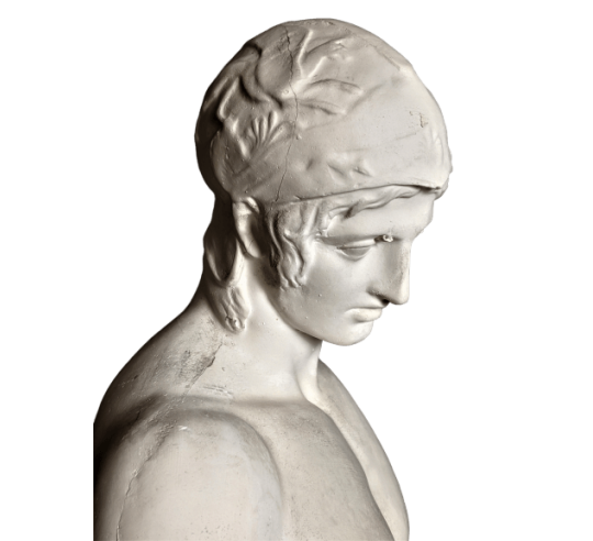 Statue du dieu Mars ou Arès Borghèse - Musée du Louvre - statue grandeur nature