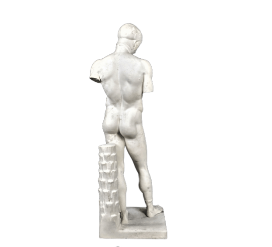 Estatua del dios Marte o Ares Borghese - Museo del Louvre - estatua de tamaño real