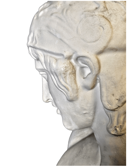 Statue of the god Mars or Ares Borghese - Louvre Museum - life-size statue