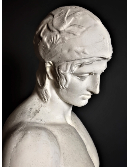 Statue du dieu Mars ou Arès Borghèse - Musée du Louvre - statue grandeur nature