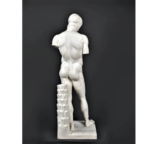 Estatua del dios Marte o Ares Borghese - Museo del Louvre - estatua de tamaño real