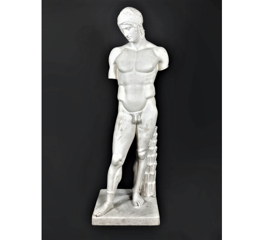 Estatua del dios Marte o Ares Borghese - Museo del Louvre - estatua de tamaño real