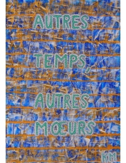 Pintura en relieve Otros tiempos, otras costumbres -...