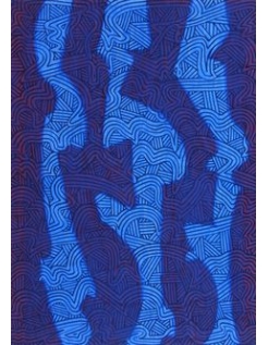Pintura en relieve 'Tau 29' por Karim Merzougui