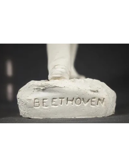 Statuette of Ludwig van Beethoven, German composer, pianist, and conductor