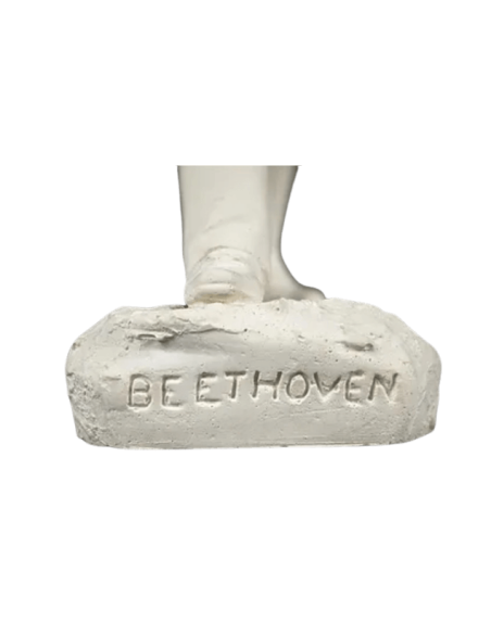 Statuette of Ludwig van Beethoven, German composer, pianist, and conductor
