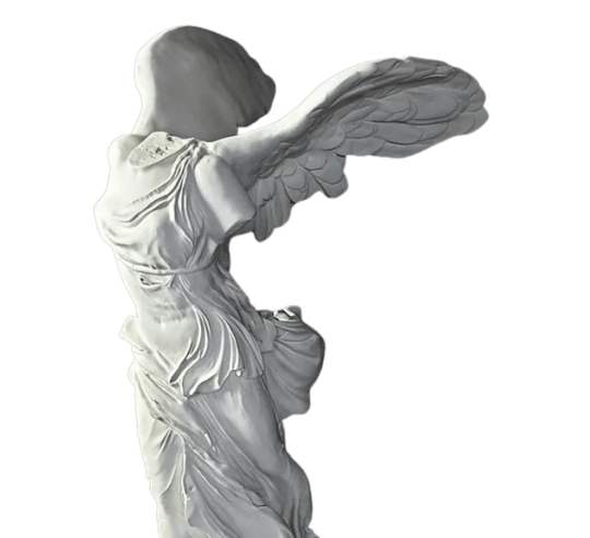 Statue de la Victoire de Samothrace, Musée du...